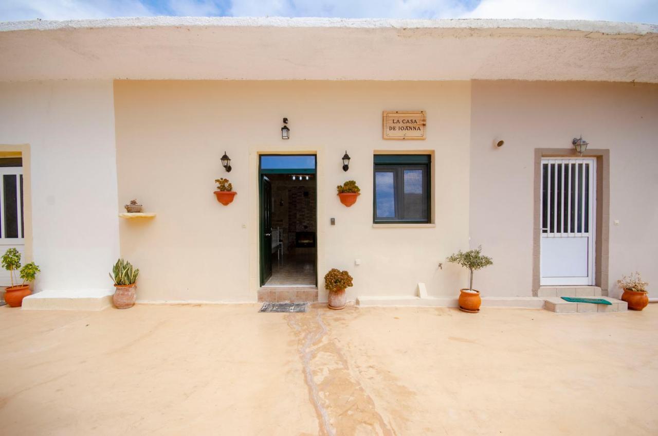 La Casa De Ioanna Lejlighed Kíssamos Eksteriør billede